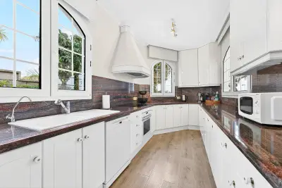 Modern fully equipped kitchen