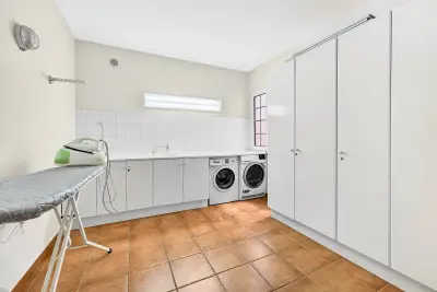 Private laundry room